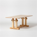 Tisch zwergriese rechteckig 120 x 70 cm (transparent...