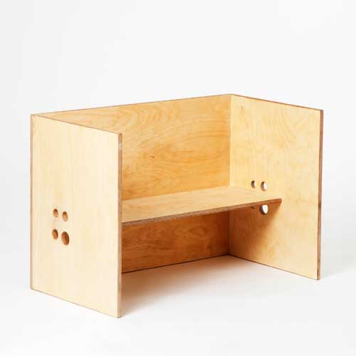 Sitzgruppentisch Sitzgruppe malgrund mahalinchen Holz Bank wandelbar