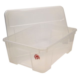 Eigentumsbox transparent mit Deckel